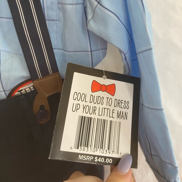 Dapper Dude Formal Dress Set for Boys Size 12 M NEW - Picture 5 of 16